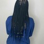 Small knotless braids