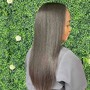 Silk Press Long to Extra Long Length (Medium to Thick Natural Hair)