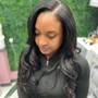 Relaxer Touch Up (Blowdry)