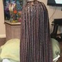 Small Box Braids bob