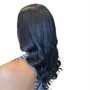 Beaded Weft Extensions/Braid-less sew in