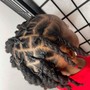 Kid's loc retwist