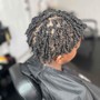 Cornrows on natural hair