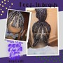 Small Feed-In x Box Braids