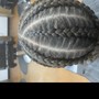 Medium Cornrows - Single Layer