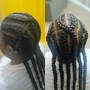 Feed-In Cornrows (6-8)