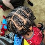 Box Braids on Natural Hair