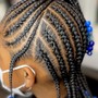 Kid's Medium Knotless Braids