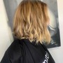 Women's Haircut medium.