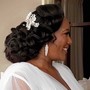 Wedding: Hollywood waves hair style