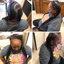 4-10 Kid's layered Braids