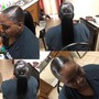 Frontal ponytail