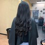 Shampoo/condition/blowdry