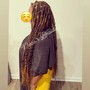 Faux Locs without Crochet Locs - Midback Length