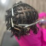 Loc Retwist (Back& Sides Shaved)