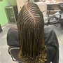 French braids with natural hair no extensions