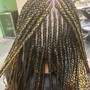 French braids with natural hair no extensions