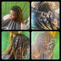 Loc Maintenance  (ear to shoulder length)