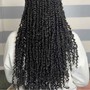 Medium Knotless Braids