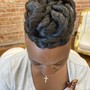 Short Faux Loc