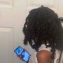 Short Loc retwist