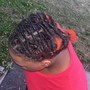 Short Loc retwist