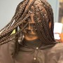 Dreads Updo/ Dreads plaits or double twist