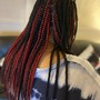 Medium Boho Knotless Braids