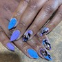 Simple Abstract Nail Art