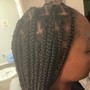 Box Braids Butt length