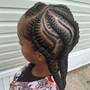 Wash & Braid Down