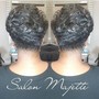 Sleek Ponytail/ Natural Hair