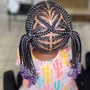 Kids’ med. box braids