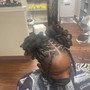 Jumbo knotless braids