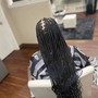 Jumbo knotless braids