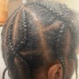 2 -6 Feed In Braids