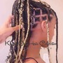 Bohemian Knotless braids (Small/medium)