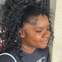 Shampoo and Style (natural hair)