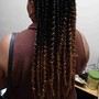 Box Braids mid back