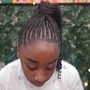 Small Braided Ponytail