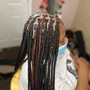 Kid's knotless braids