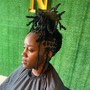 Loc Maintenance  (ear to shoulder length)