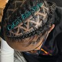 Large Feed-in Braids