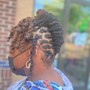 Natural Hair Individual Braids