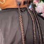 Small Gypsy braids ( hair included)