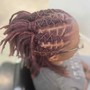 Starter locs (2 strand twist) small