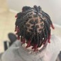 Starter locs (2 strand twist) small