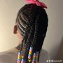 Small knotless Braids