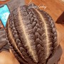 Small knotless Braids