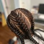 Curls add on for ends of braids